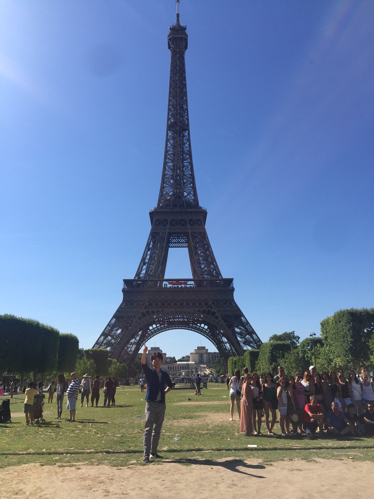 パリにやってきました！